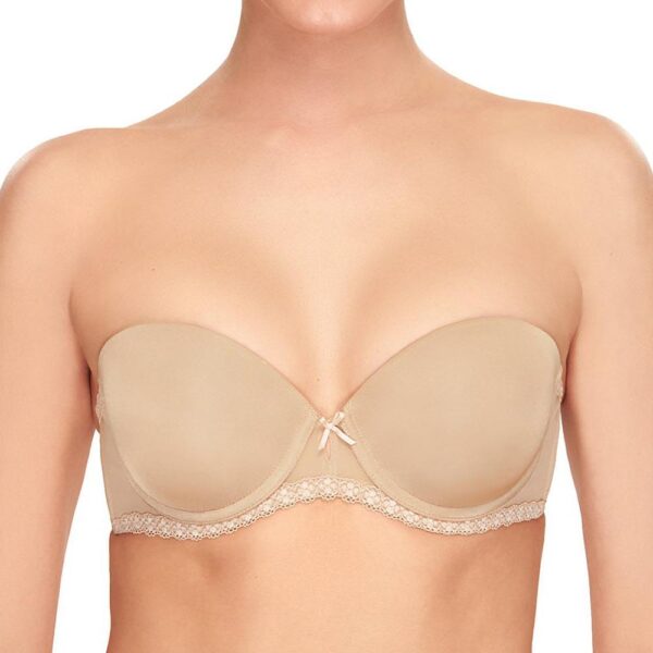 Faithfully yours strapless nude